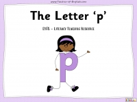 The Letter 'p' - EYFS